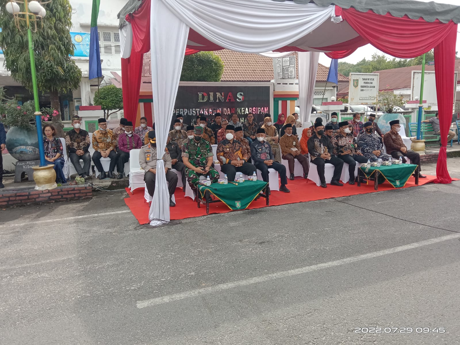 Pemerintah Kabupaten Asahan Bagikan 10.000 Bendera Merah Putih di Kabupaten Asahan