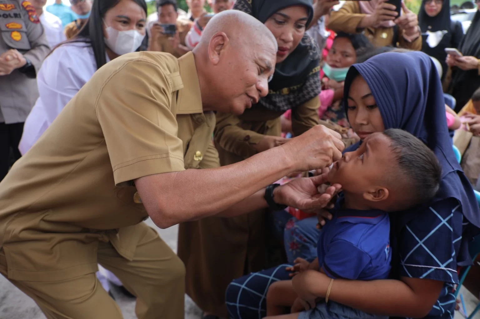 Pemerintah Kabupaten Asahan Telah Capai Lebih Kurang 20% Sub Pin Polio